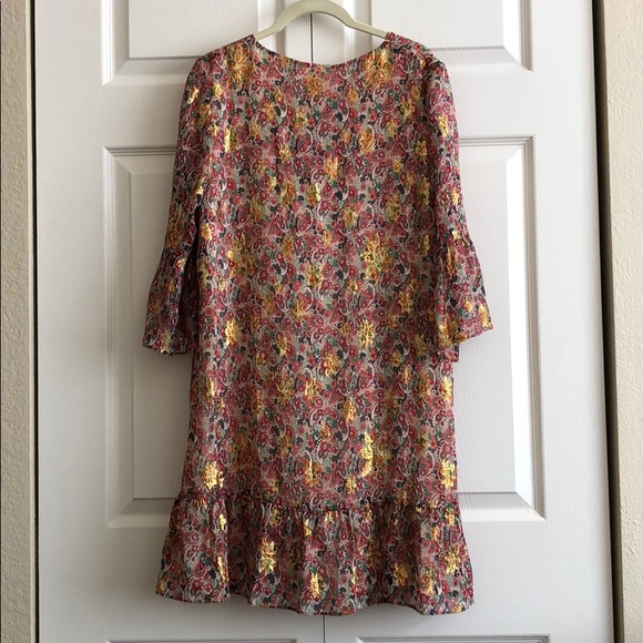NWT Sezane Andrew dress in Cashmere print - Picture 8 of 10